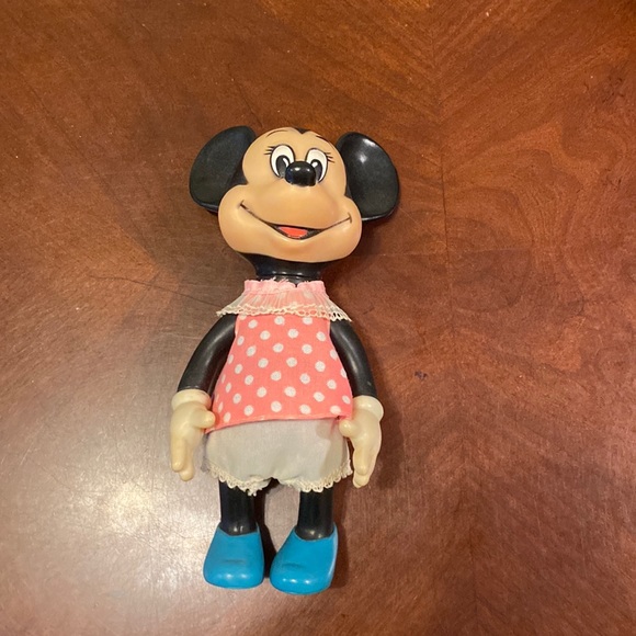Disney Toys Vintage Disney Minnie Mouse Plastic Toy Figure Poshmark
